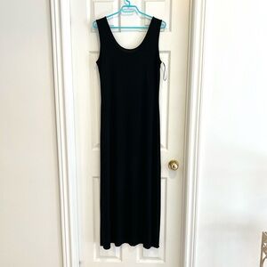 Long black maxi dress! Mario Serrani knit